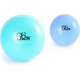 Gym Balls 66Fit Pilates Soft Balls Set of 2