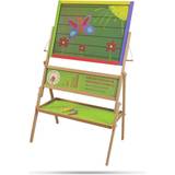 Beluga Standing Easel Double Sided Learning Board with Coloured Frame