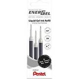 Pen Accessories Pentel Set Roller Refill LR7-3A Black 0.35 mm Pack of 3