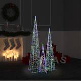vidaXL Acrylic Decorative led Cone Christmas Lamp