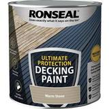 Beige Paint Ronseal Ultimate Protection Warm Stone Decking Paint Beige 2.5L