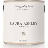 Laura Ashley White Paint Laura Ashley Matt Emulsion Wall Paint Grey, White 2.5L