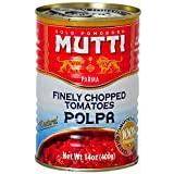 Canned Food Mutti-parma Pomodori Italiani Polpa Finely Chopped Tomatoes 3x400g