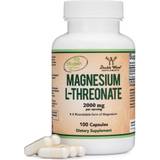 Magnesium l threonate Double Wood Supplements Magnesium L-Threonate 2000 mg