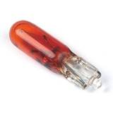 Red Fluorescent Lamps Ring Miniature Bulbs 12V 1.2W W2X4.6d Capless Indicator & Panel (Red) 5mm