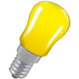 Yellow Fluorescent Lamps Crompton 15 watt SES-E14 Yellow Coloured Pygmy Light Bulb