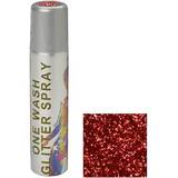 Red Colour Hair Sprays Stargazer Glitter Hair Spray ~ Red 75ml