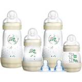 Baby Bottle Mam Baby's First Bottle Set Including Anti Colic Self Sterilising Bottles and Bottle Teats