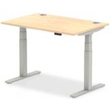 Yes (Electric) Writing Desks Air 1200 800mm Adjustable Desk Maple Top Writing Desk