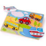 Bigjigs Toys Chunky Lift Out Puzzle Transport