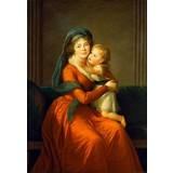 Louise-Ãlisabeth Vigee le Brun: Princess Alexandra Golitsyna and her son Piotr, 1794