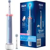 Braun Pressure Sensor Electric Toothbrushes Braun Pro 3 3000 Sensitive Clean + 2 Brush Heads