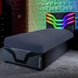 X Rocker Cosmos RGB Single Gaming Bed with LED Lighting 41.3x42.5"