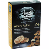 Bradley Smoker Alder Bisquettes--24 Pack