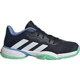 Adidas Racket Sport Shoes Children's Shoes adidas Junior Barricade Tennis - Legend Ink/Cloud White/Blue Fusion