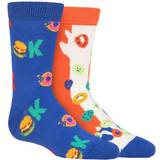 12-18M Socks Children's Clothing Happy Socks Kid's Okay Cereals Socks 2-pack - Multi