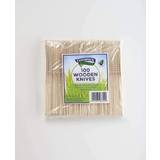 Disposable Cutlery Caterpack Enviro Wooden Knives Pack