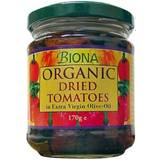 Oils & Vinegars on sale Biona Organic Dried Tomatoes Virgin Olive Oil 170g