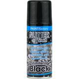 Rapide Black Glitter Spray Paint 200ml