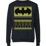 Christmas Jumpers - Men DC Comics Batman Christmas Sweater - Black
