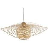 Dkd Home Decor Ceiling Light Bamboo Sunhat Pendant Lamp