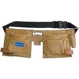 Silverline Work Clothes Silverline Double Pouch Tool Belt 8 Pocket 300 x 200mm