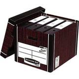 Archiving Boxes Bankers Box Premium Presto Archive Boxes Woodgrain Pack