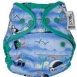 Close Baby Blankets Close Caboo Swaddle blanket, Blue Puffin