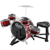 Metal Musical Toys The Magic Toy Childs Drum Playset Kit with Stool