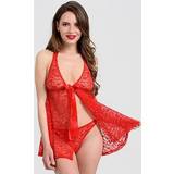 Lingerie & Costumes Sex Toys on sale LoveHoney Unwrap Me Babydoll Red