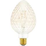 Eglo Light Bulbs Eglo LED Leuchtmittel E27 Zapfen 2W 200lm 2200K 300° amber dimmbar 95x167mm
