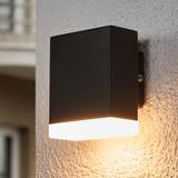 Lampenwelt Moderne LED-udendørsvæglampe Aya Wall light