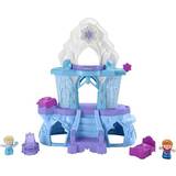 Little People Figurines Frozen Elsa's Enchanted Lights Palace Musical Play Set