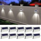 ROSHWEY Deck Fence Post Ground Lighting
