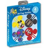 Disney Mickey Mouse Air Tag Keychain Holder Assortment Pack