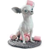 Lladro Chihuahua With Marshmallow Porcelain Figurine