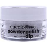 Dipping Powders Cuccio Pro Powder Polish Nail Colour Dip System - Silver with Silver Glitter