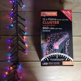 String Lights on sale Premier Clusters With Timer Rainbow Green String Light 960 Lamps