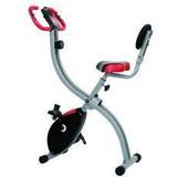 Peakpower home trainer for cardio training, eight resistance levels, training computer with LCD, fitness bike, back-friendly endurance training