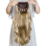 Kori Koli Long Straight Wavy Clip in Half Head Tied Wig 24 inch #8-22 Blonde