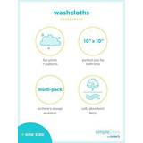 Washcloths Simple Joys by Carter s Baby 10-Pack Washcloth Set Assorted Pack One Size