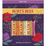 Flavoured Gift Boxes & Sets Bees Holiday Gift, 4 Lip Balm Stocking Stuffer Products, Beeswax Fruit