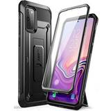 Supcase UB Pro Series Designed for Samsung Galaxy S20 Plus 5G Case, Built-in Screen Protector with Full-Body Rugged Holster & Kickstand for Galaxy S20 Plus (2020 Release) (Black)