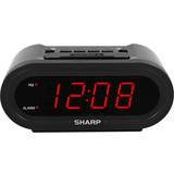 CR2032 Alarm Clocks Sharp Digital Alarm with AccuSet