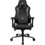 Black - Fabric Gaming Chairs Arozzi Supersoft Gaming Chair - Black
