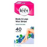 Wax Strips Veet Wax Strips Body & Legs for Sensitive Skin x40