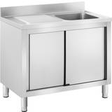 Kitchen Sinks Royal Catering Køkkenvask stål - 400