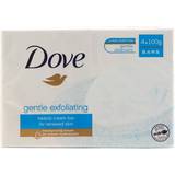 Dove Gentle Exfoliating Soap Bar 4 Pack each