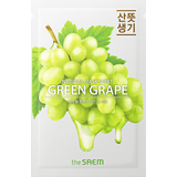 The Saem Natural Mask Sheet Green Grape Brightening and Revitalising Sheet Mask