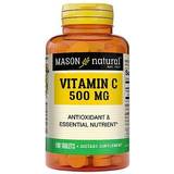 C vitamin 500 mg Mason Natural Vitamin C, 500 mg, 100